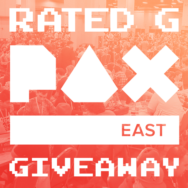 Rated G Pax East 2018 Giveaway