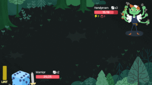 Dicey Dungeons gameplay
