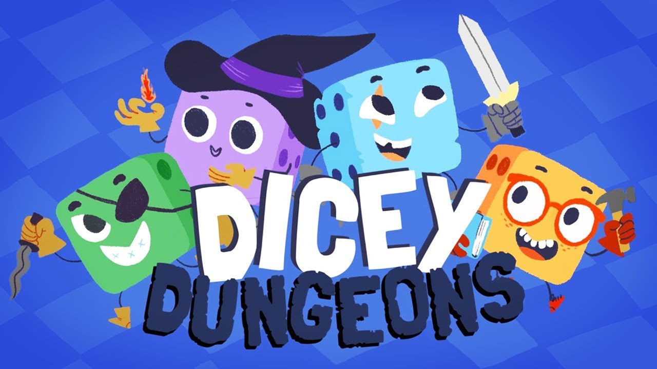 Dicey Dungeons main screen