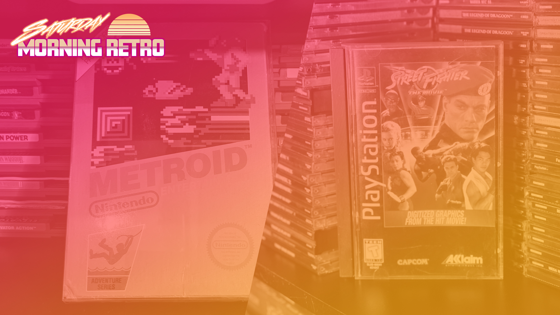 Saturday Morning Retro Episode 11 – Street Fighter: The Movie: The Game (PS1), Metroid (NES)