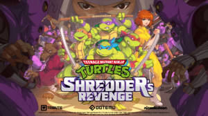 Shredder's Revenge title screen